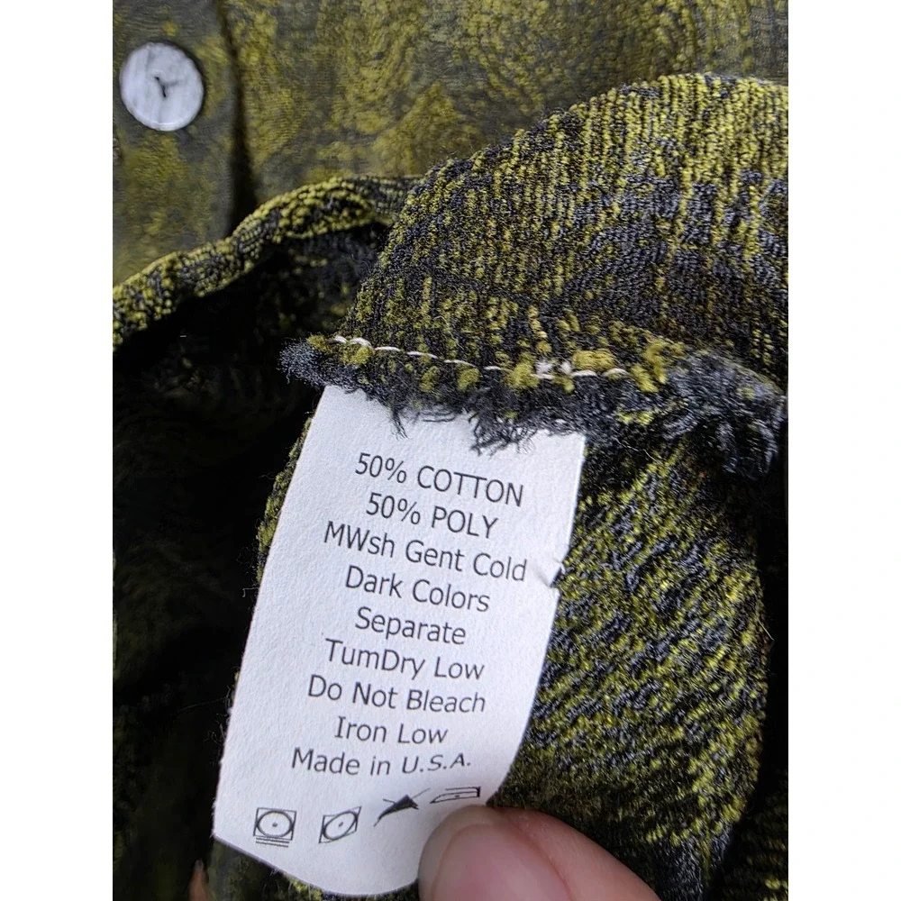 Brie Kriebel Clothing Women's XS‎ Green Textured Embroidered Jacket